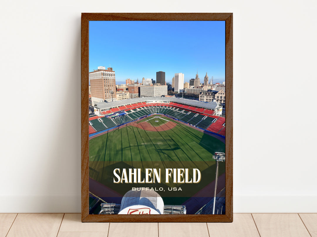 Sahlen Field Stadium Baseball Wall Art