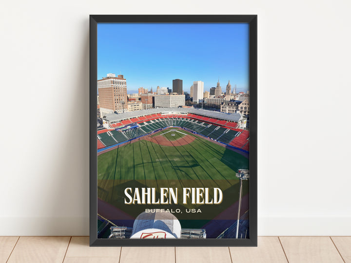 Sahlen Field Stadium Baseball Wall Art