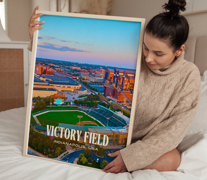 Victory Field Stadium Baseball Wall Art