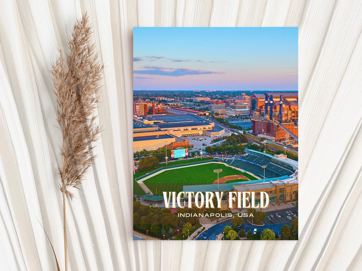 Victory Field Stadium Baseball Wall Art