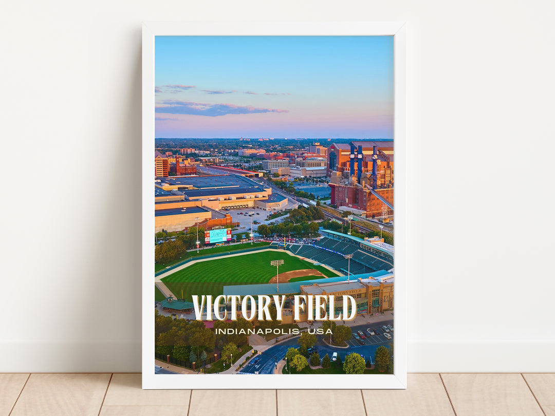 Victory Field Stadium Baseball Wall Art