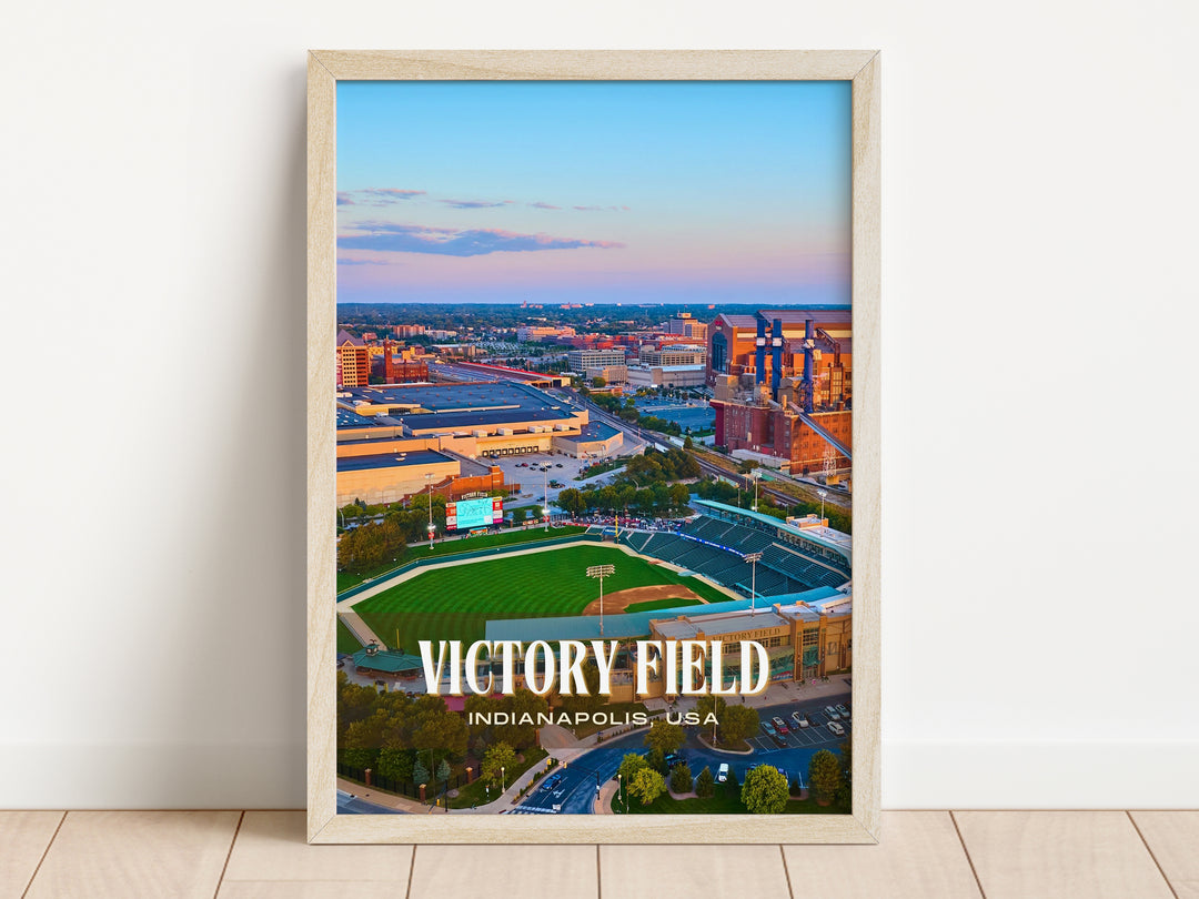 Victory Field Stadium Baseball Wall Art