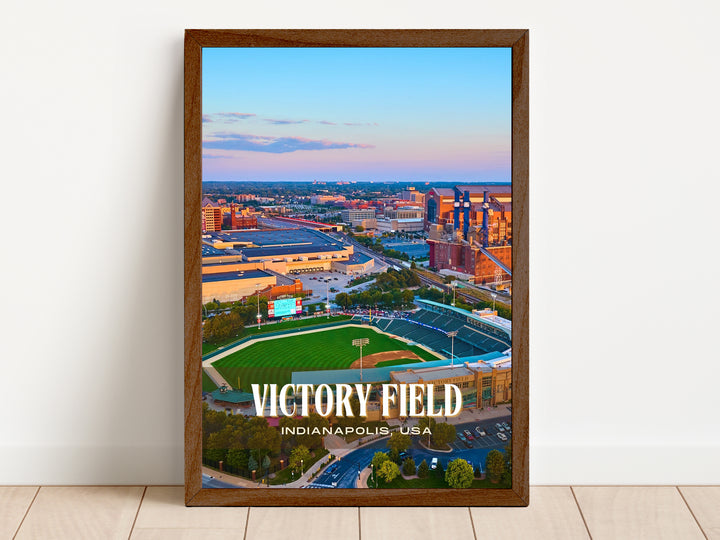 Victory Field Stadium Baseball Wall Art