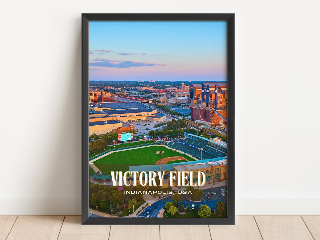 Victory Field Stadium Baseball Wall Art