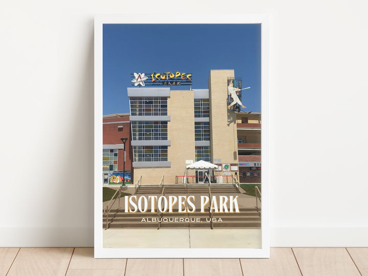 Isotopes Park Stadium Baseball Wall Art