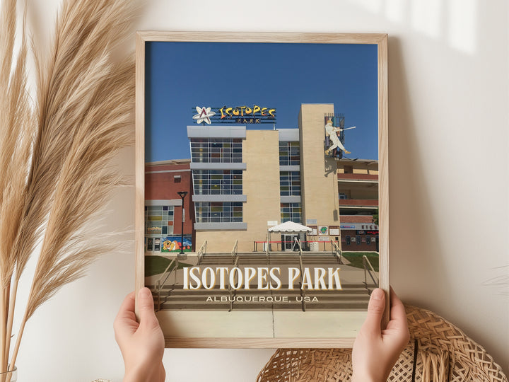 Isotopes Park Stadium Baseball Wall Art