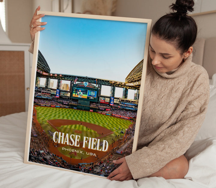 Chase Field Stadium Baseball Wall Art