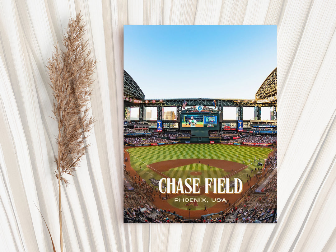 Chase Field Stadium Baseball Wall Art