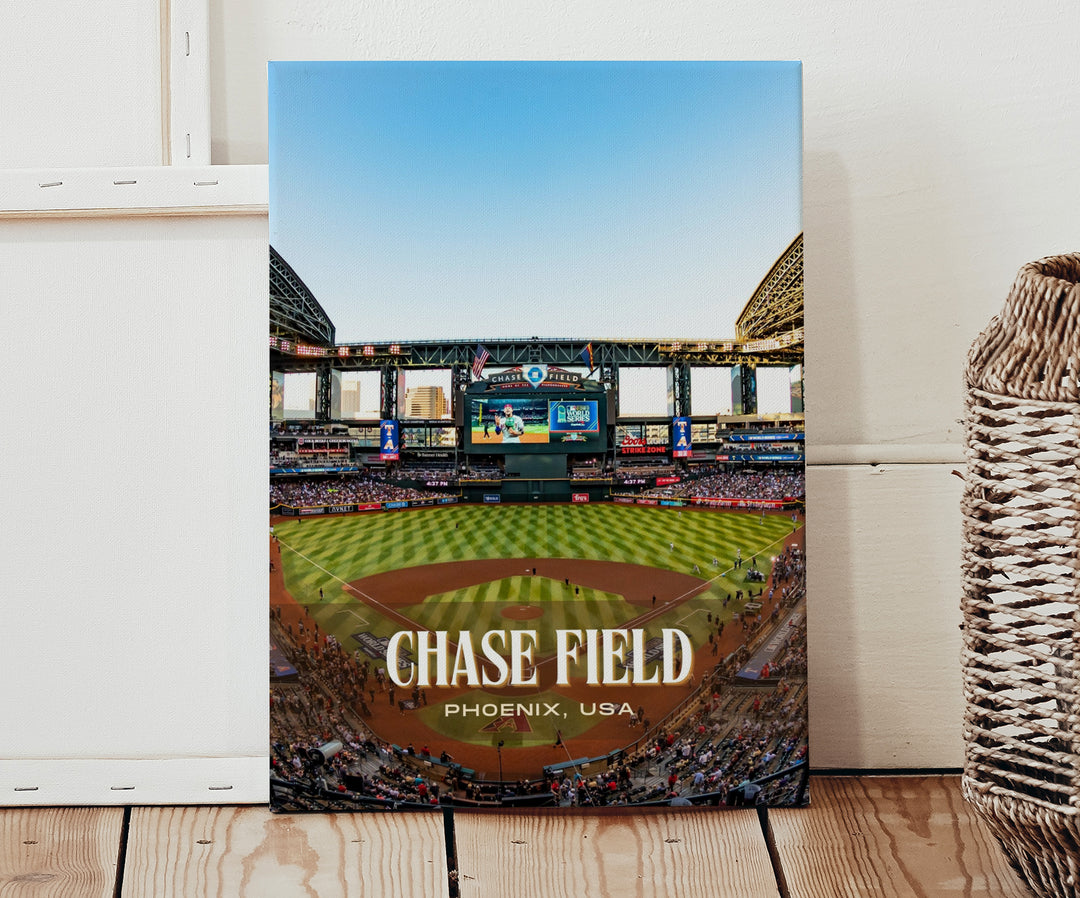 Chase Field Stadium Baseball Wall Art