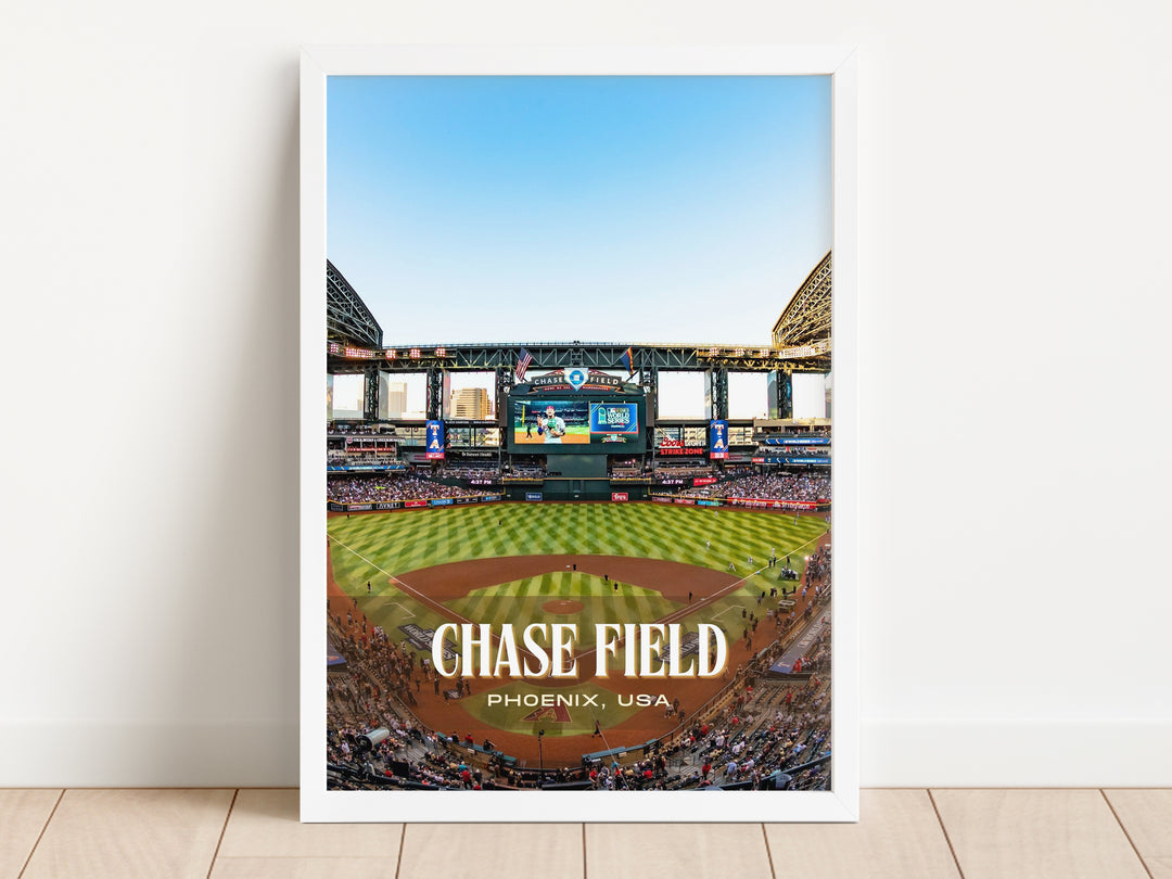 Chase Field Stadium Baseball Wall Art