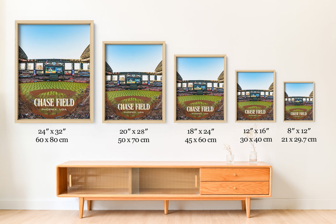 Chase Field Stadium Baseball Wall Art