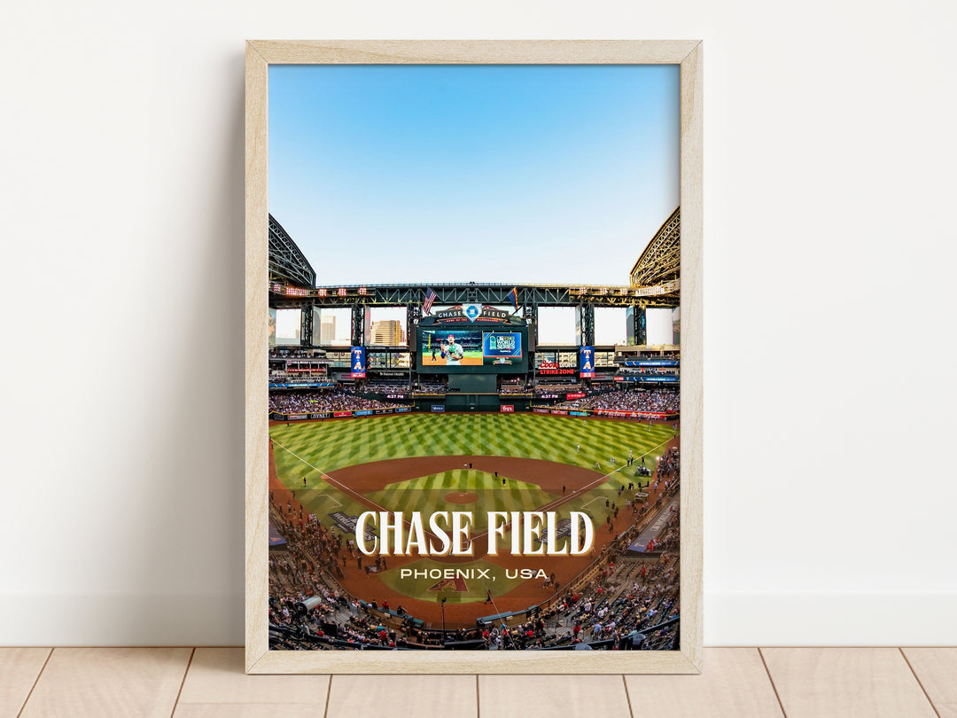 Chase Field Stadium Baseball Wall Art