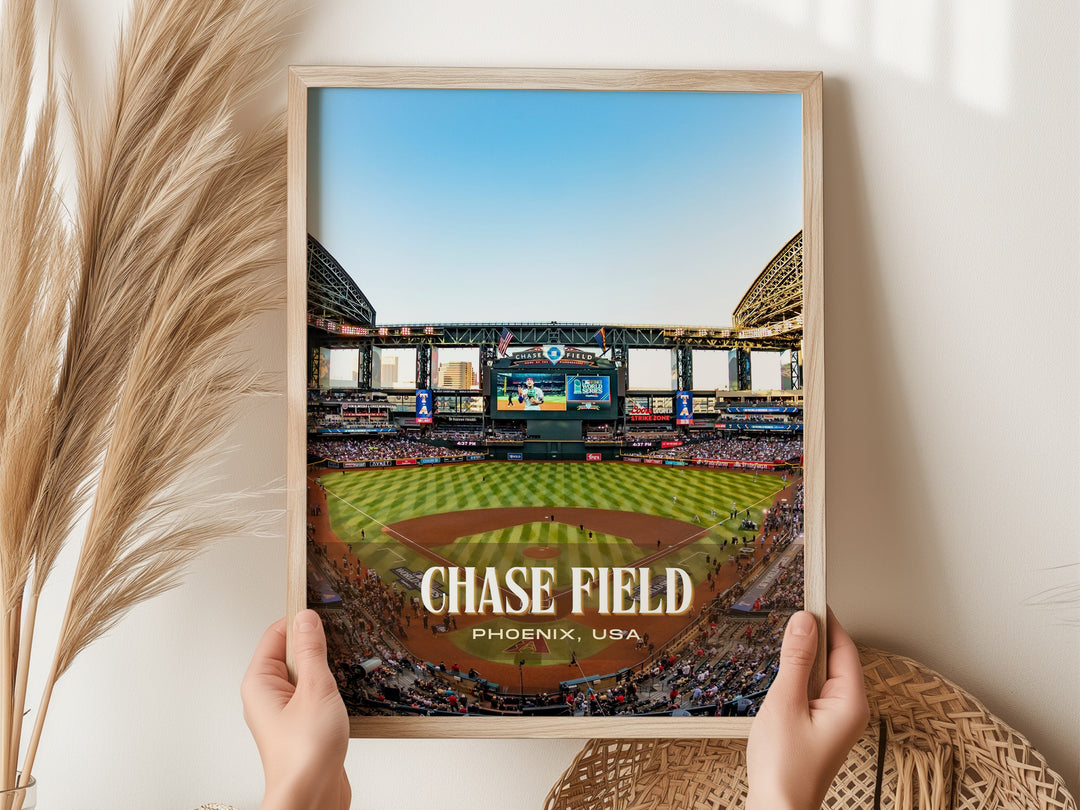 Chase Field Stadium Baseball Wall Art