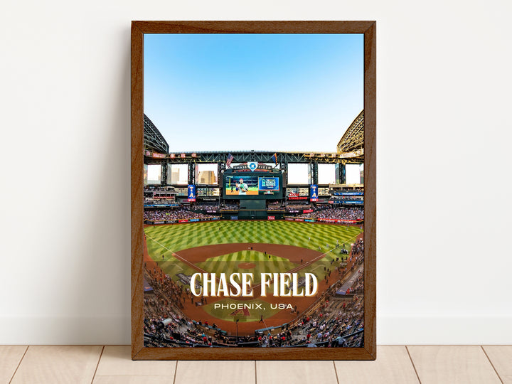 Chase Field Stadium Baseball Wall Art