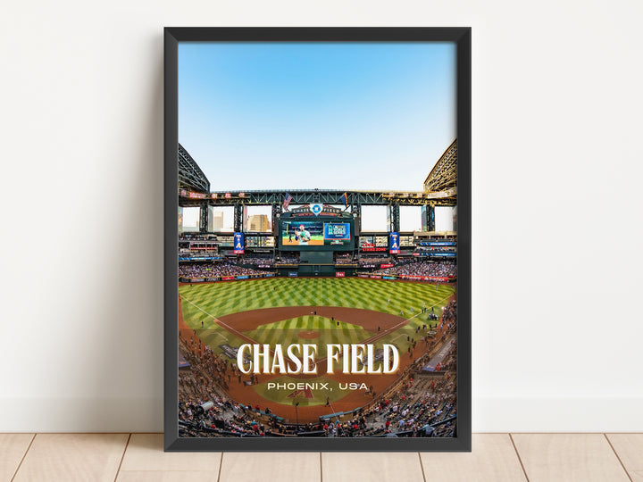 Chase Field Stadium Baseball Wall Art