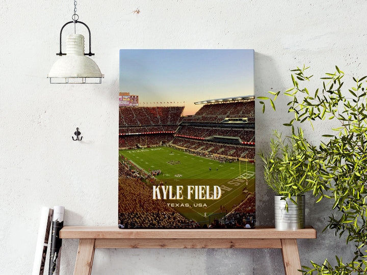 Kyle Field Stadium Football Wall Art