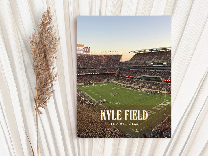 Kyle Field Stadium Football Wall Art