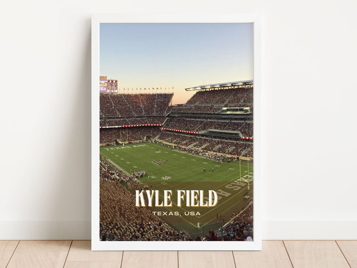 Kyle Field Stadium Football Wall Art