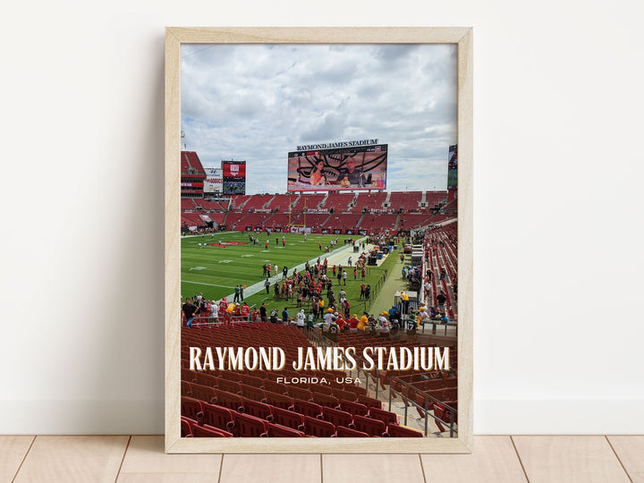 Raymond James Stadium Football Wall Art