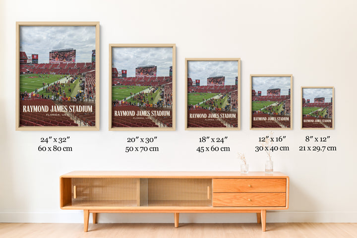 Raymond James Stadium Football Wall Art