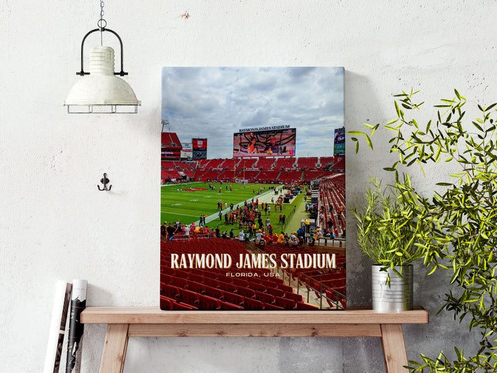 Raymond James Stadium Football Wall Art