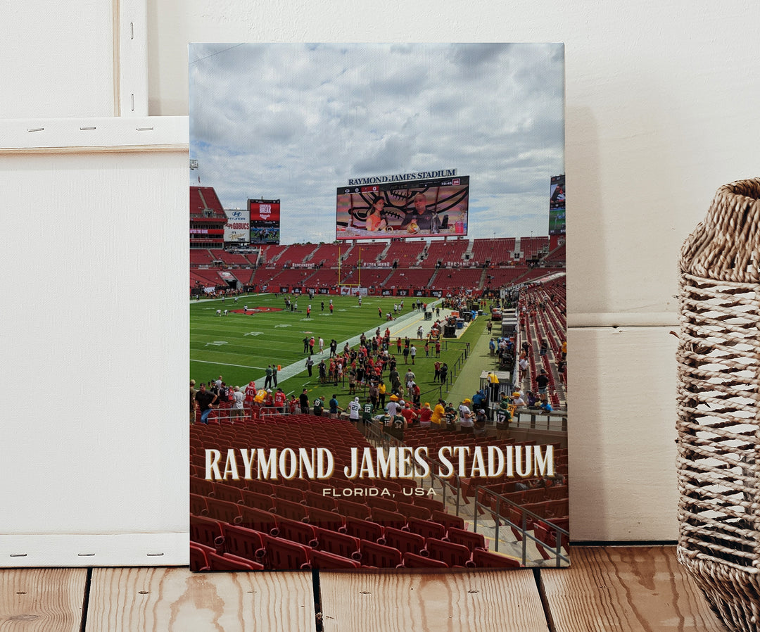 Raymond James Stadium Football Wall Art