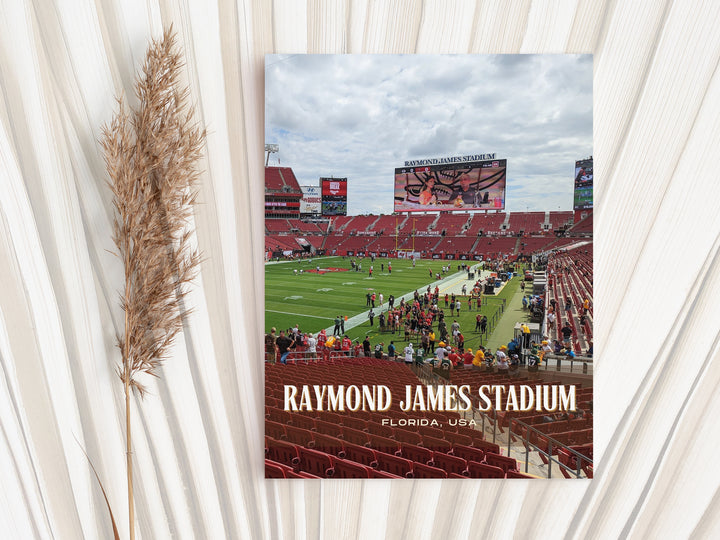 Raymond James Stadium Football Wall Art