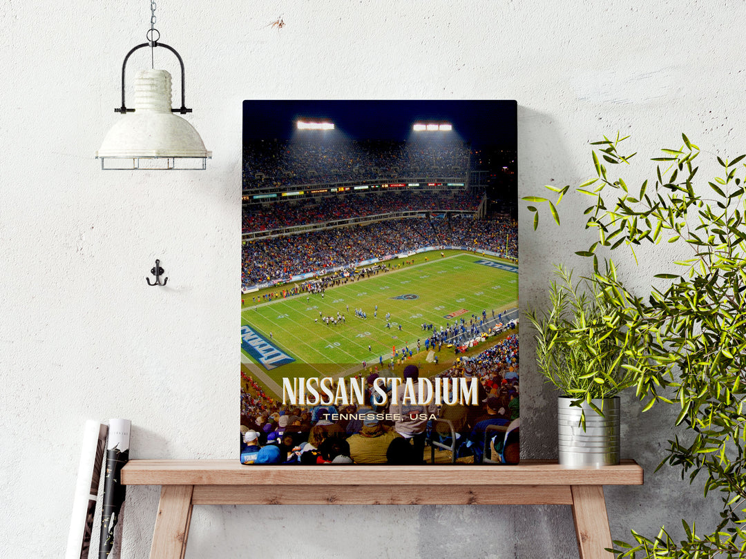 Nissan Stadium Football Wall Art