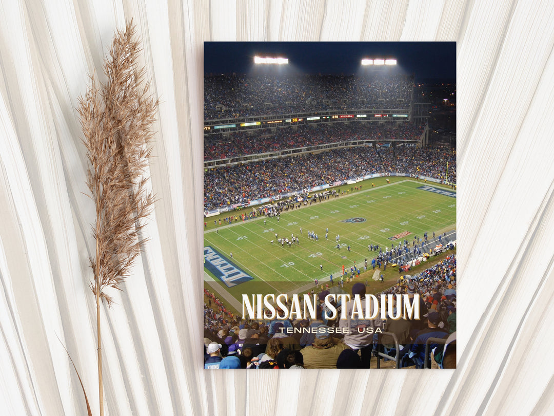 Nissan Stadium Football Wall Art