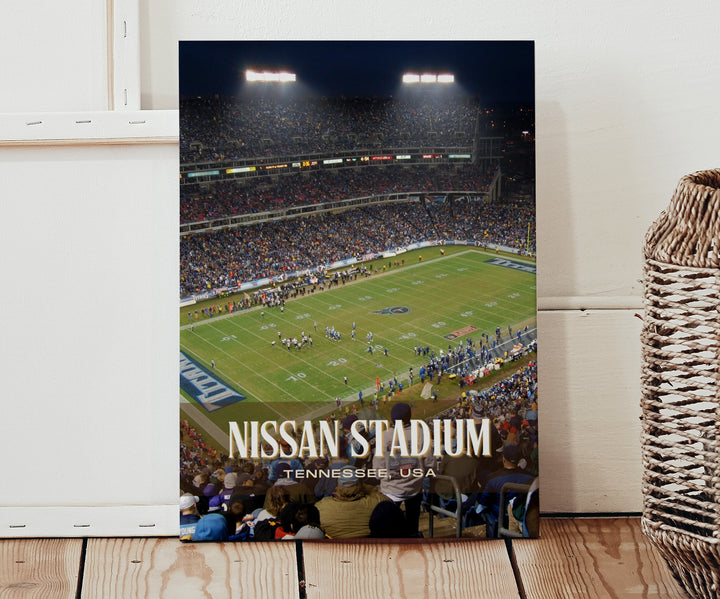 Nissan Stadium Football Wall Art