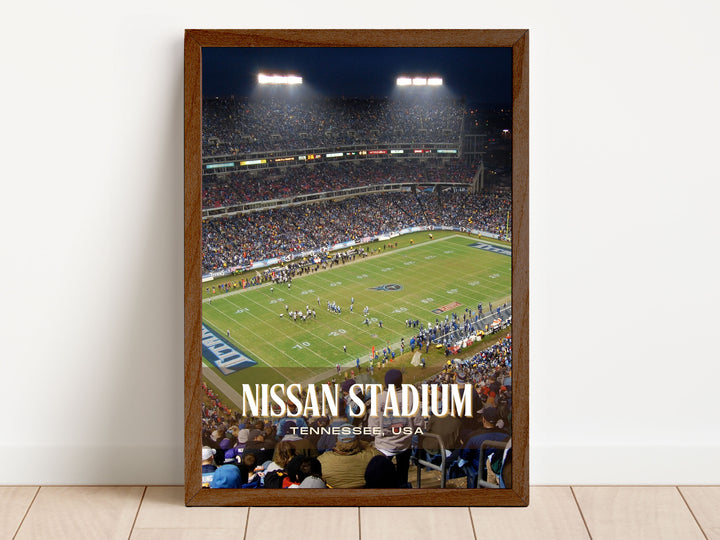 Nissan Stadium Football Wall Art