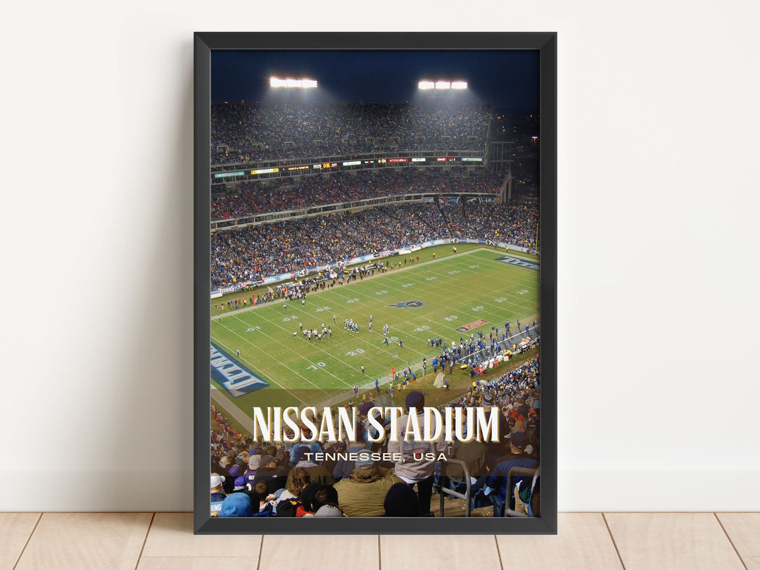 Nissan Stadium Football Wall Art