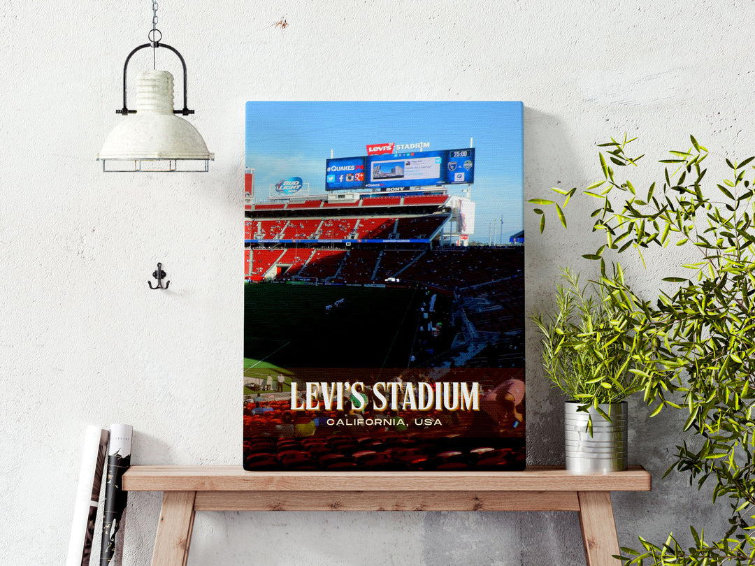 Levi's Stadium Football Wall Art