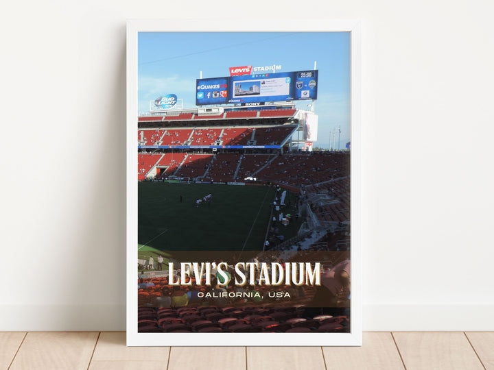 Levi's Stadium Football Wall Art