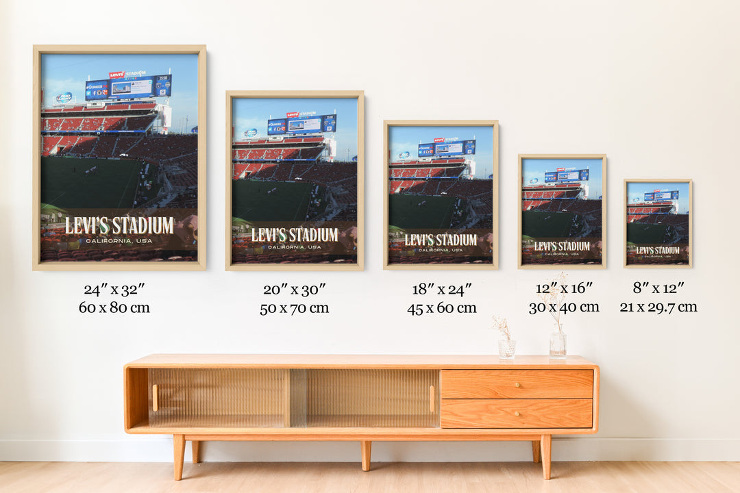 Levi's Stadium Football Wall Art