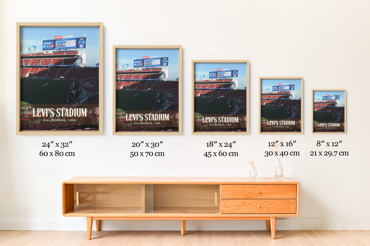 Levi's Stadium Football Wall Art