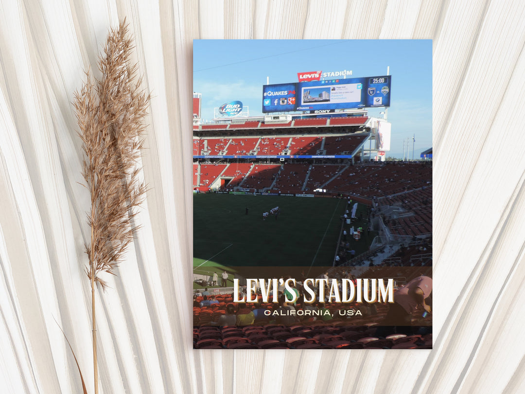 Levi's Stadium Football Wall Art