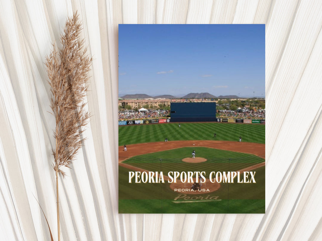 Peoria Sports Complex Stadium Baseball Wall Art