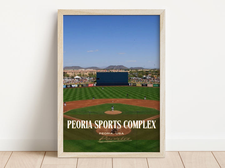 Peoria Sports Complex Stadium Baseball Wall Art