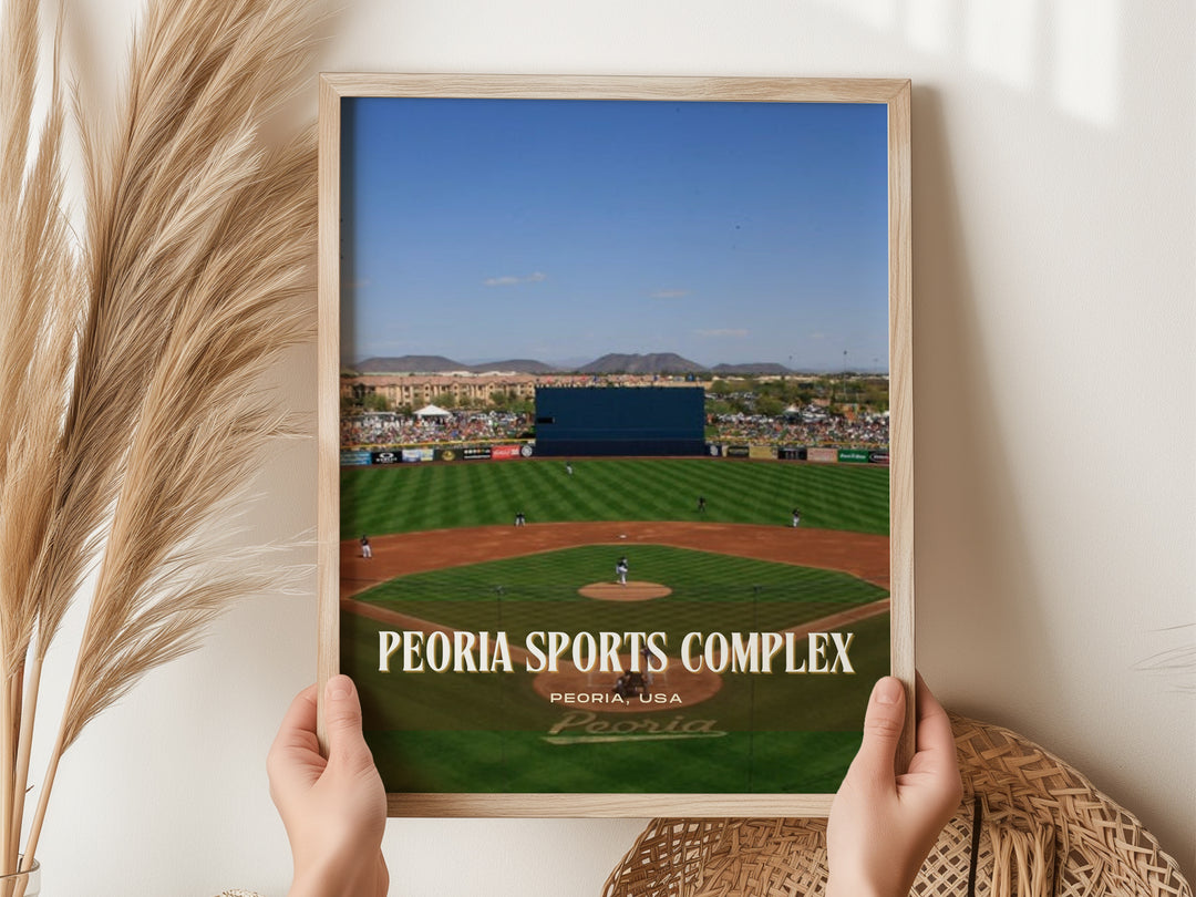 Peoria Sports Complex Stadium Baseball Wall Art