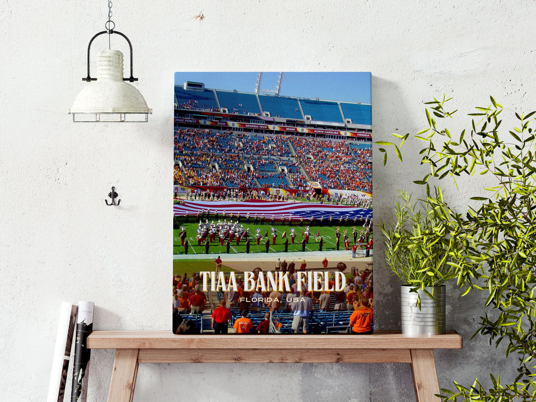 TIAA Bank Field Stadium Football Wall Art