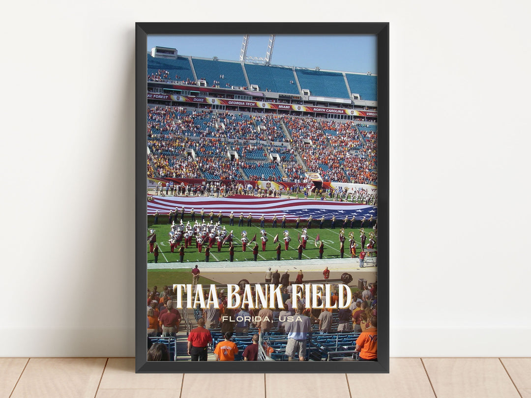 TIAA Bank Field Stadium Football Wall Art