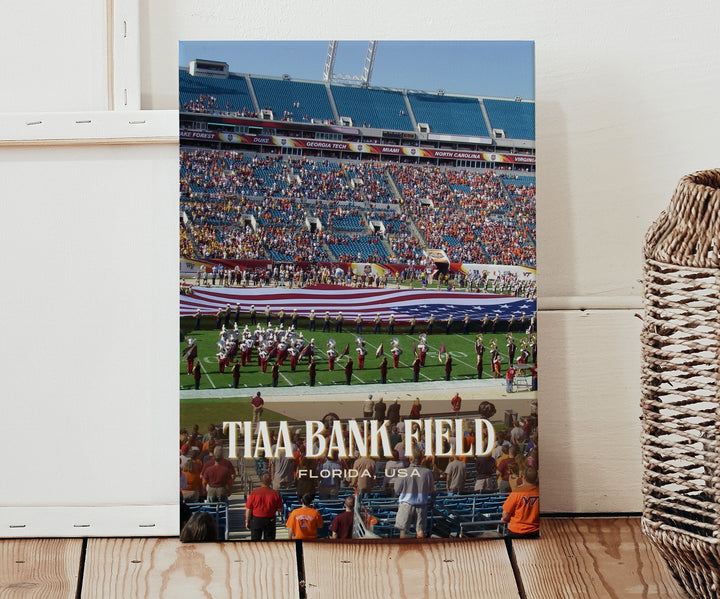 TIAA Bank Field Stadium Football Wall Art