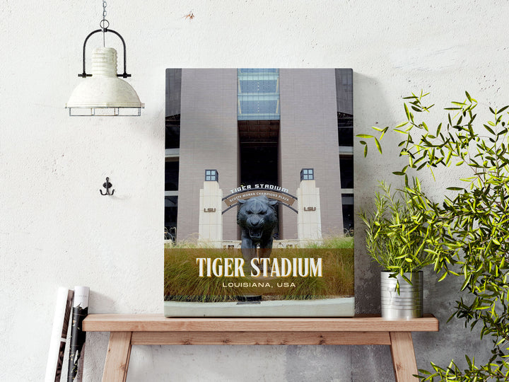 Tiger Stadium Football Wall Art