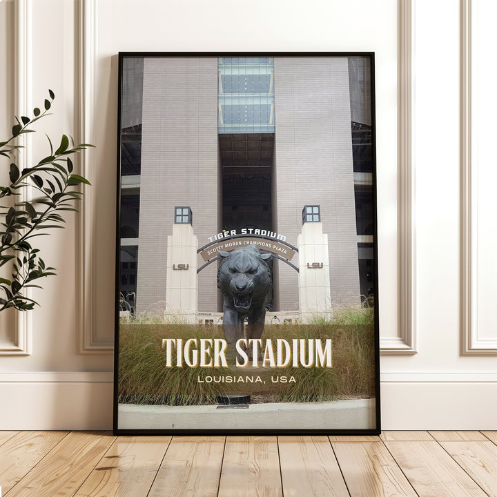 Tiger Stadium Football Wall Art