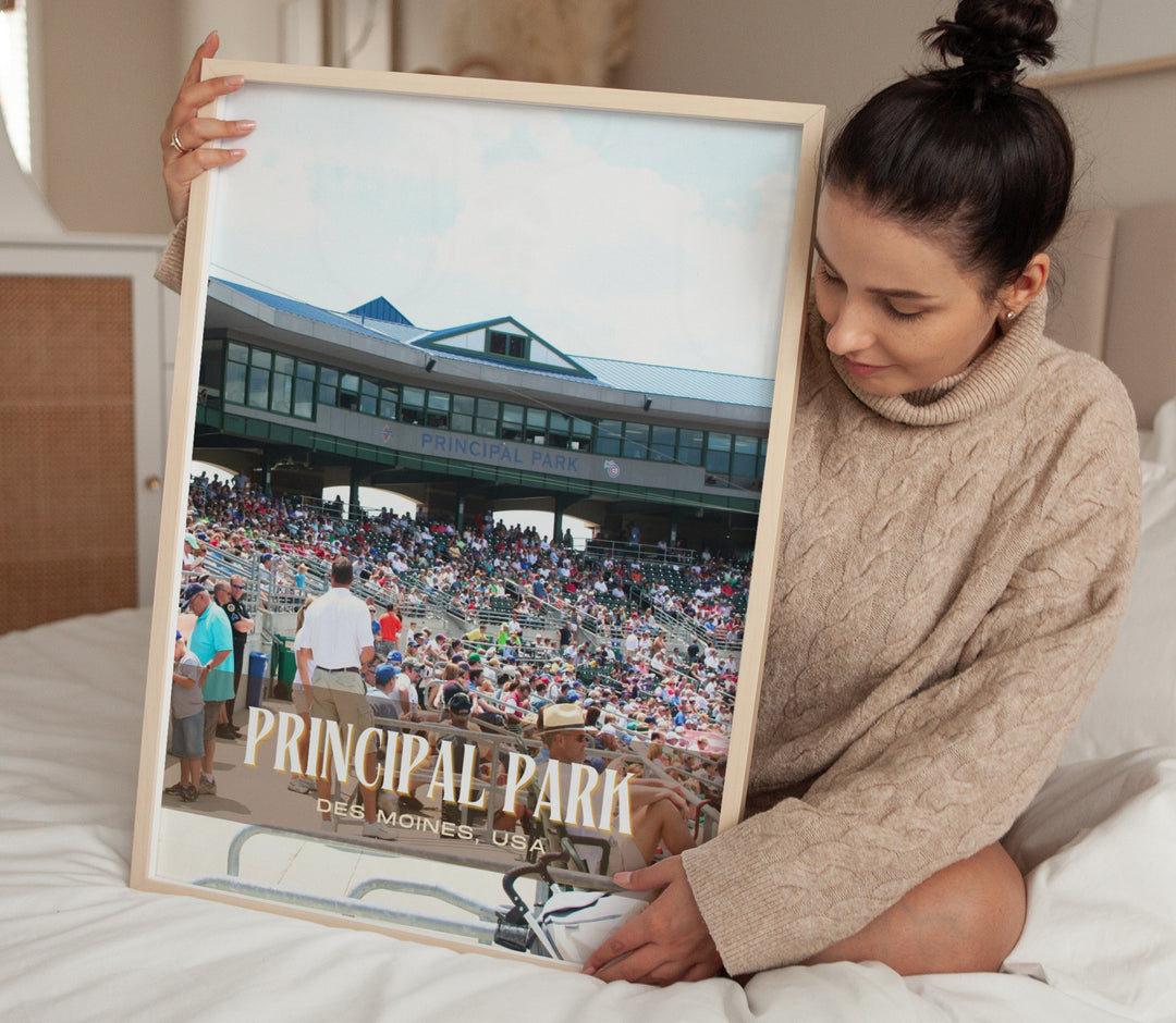 Principal Park Stadium Baseball Wall Art