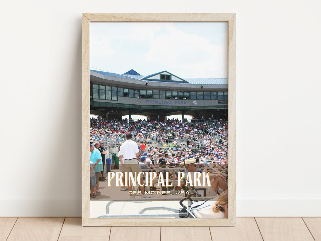 Principal Park Stadium Baseball Wall Art