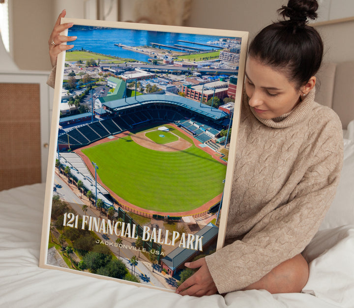 121 Financial Ballpark Stadium Baseball Wall Art