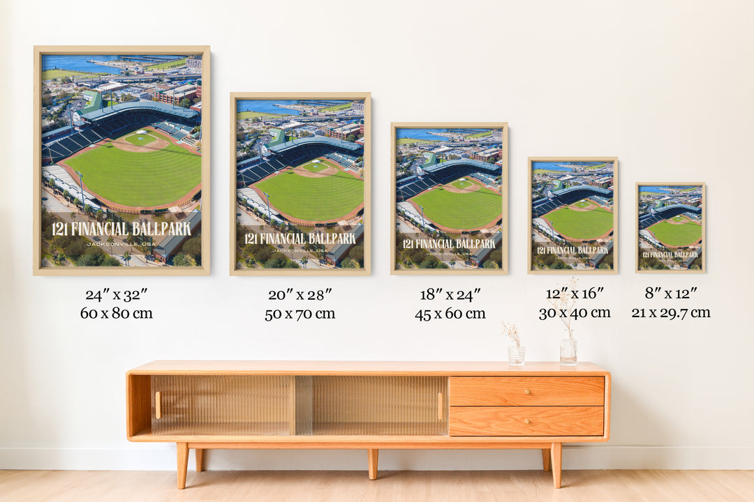 121 Financial Ballpark Stadium Baseball Wall Art