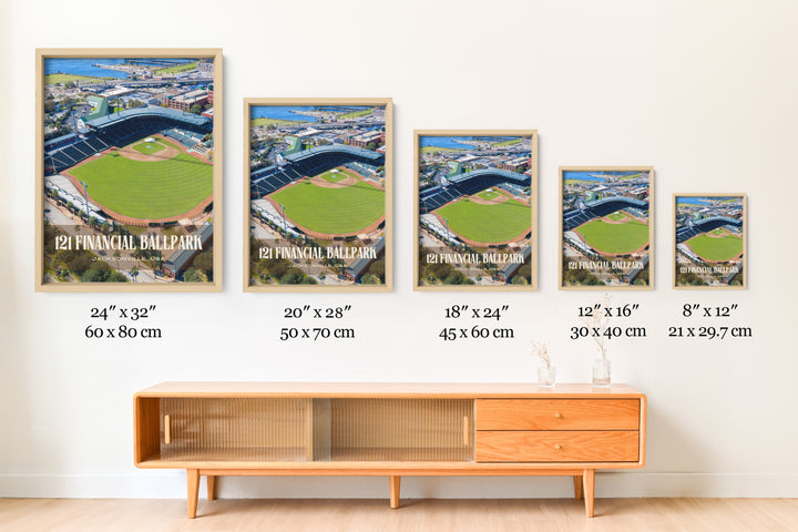 121 Financial Ballpark Stadium Baseball Wall Art